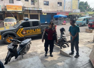 Sat Samapta Polresta Pekanbaru Gelar Patroli Blue Light, Antisipasi Gangguan Kamtibmas