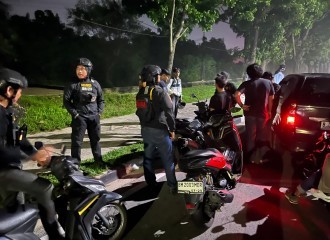 Patroli RAGA Polresta Pekanbaru Sasar Sejumlah Lokasi, Jaga Kamtibmas Tetap Kondusif