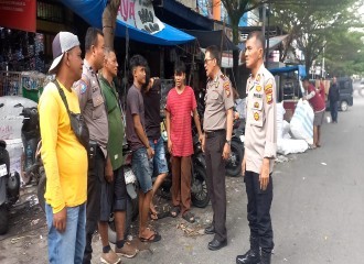 Polsek Pekanbaru Kota Gelar Kegiatan Quick Wins Kapolri, Peduli Warga Pengangguran