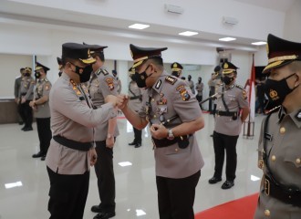 Pergantian Pucuk Pimpinan, Polresta Pekanbaru Gelar Pisah Sambut Yang Berlangsung Khidmat