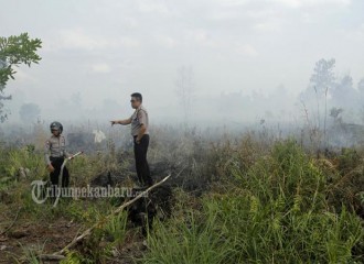 Antisipasi Karlahut, Kapolresta Pekanbaru Maksimalkan Fungsi Bhabinkamtibmas