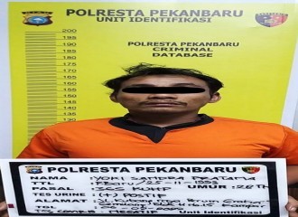 Sat Reskrim Polresta Pekanbaru Berhasil Ringkus Pelaku Jambret