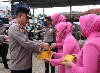 Kunjungan Kerja Kapolresta Pekanbaru Sekaligus Silaturahmi Ke Polsek Rumbai Pesisir