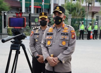 Antisipasi Unras, Polresta Pekanbaru Lakukan Pengamanan Putusan Sidang