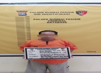 Polsek Rumbai Pesisir Amankan Terduga Pelaku Narkoba