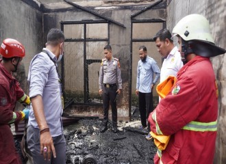 Rumah Bulatan Dilalap Sijago Merah Satu Orang Hangus Terbakar