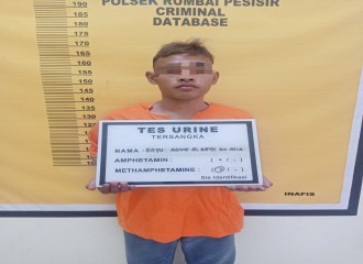 Ancam Korban Menggunakan Parang, Polsek Rumbai Pesisir Mengamankan Seorang Pria Rumbai.