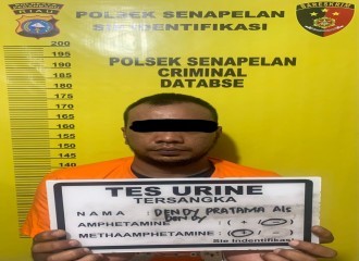 Tim Opsnal Jembalang Polsek Senapelan Kembali Bekuk Seorang Pelaku Pengedar Narkoba Jenis Shabu