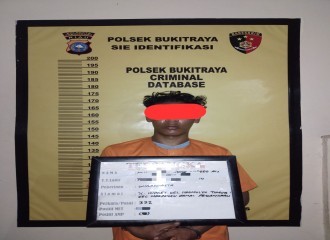 Gelapkan Sepeda Motor, Warga Jalan Inpres Ditangkap Tim Opsnal Polsek Bukit Raya.