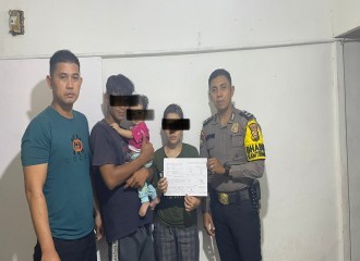 Bhabinkamtibmas Polsek Bukit Raya Selesaikan Permasalahan KDRT Melalui Problem Solving. 
