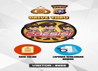 Polsek Tampan Polresta Pekanbaru Polda Riau, DRIVE THRU PRESISI POLSEK TAMPAN