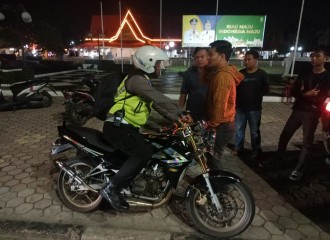 Jelang Operasi Keselamatan Satlantas Tingkatkan Patroli Cegah Balap Liar, 58 Unit Sepeda Motor Diamankan. 