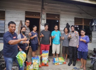 Kembali, Polsek Payung Sekaki Melaksanakan Kegiatan Bansos Dan Tali Asih Kepada Masyarakat