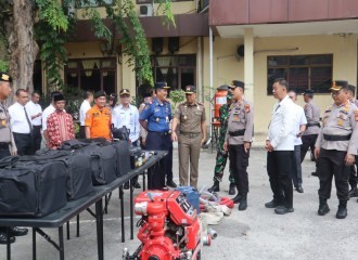 Kapolresta Pekanbaru Pimpin Apel Siaga Antisipasi Bencana Karhutla 2023
