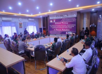 Tim Wantannas RI Kunjungi Polresta Pekanbaru Bahas Rumuskan Kerawanan Keamanan Pemilu 2024