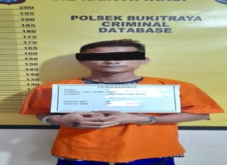 Rampas Iphone Mahasiswi, Pelaku Di Tangkap Polsek Bukit Raya. 
