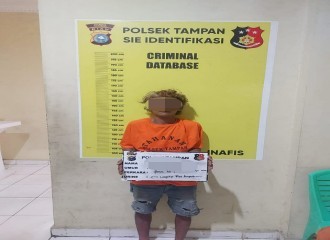 Polsek Tampan Ungkap Pelaku Tindak Pidana Penculikan, Persetubuhan Dan Atau Perbuatan Cabul Terhadap Anak