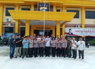 Dikunjungi Oleh Team Study Kelayakan Dari Biro Rena Polda Riau, AKP Nursyafniati : Kami Berharap Kenaikan Type Polsek Payung Sekaki Dari Rural Menjadi Urban