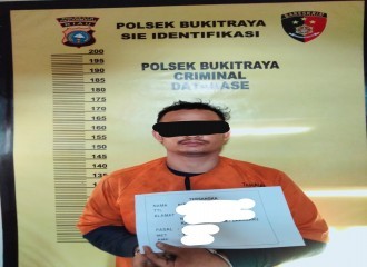 Gasak Motor Di Parkiran Toko, Seorang Pemuda Diamankan Polsek Bukit Raya.