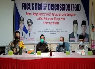 KAPOLRESTA AJAK TOKOH LINTAS AGAMA JADI GARDA TERDEPAN PENYEJUK TOLERANSI ANTAR UMAT DIKOTA PEKANBARU