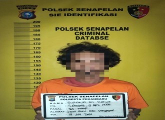 Grebek Markas Komplotan Pencuri Besi, Polsek Senapelan Berhasil Amankan 4 Orang Terduga Pelaku