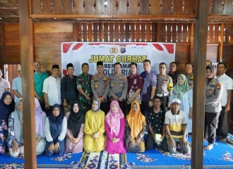 Polda Riau Gelar Jumat Curhat Di Senapelan