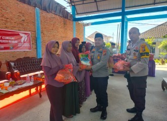 Kapolsek Tampan Dampingi Kapolresta Pekanbaru Jalin Silahturahmi Dalam Rangka Jum'at Curat Bersama Tomas, Toga, Toda Dan Todat Di Wilayah Kec Tuah Madani Pekanbaru