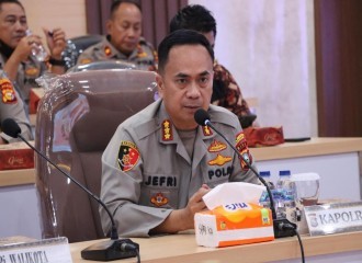 Polresta Pekanbaru Gelar Rapat Koordinasi Penangangan Karhutla Di Kota Pekanbaru