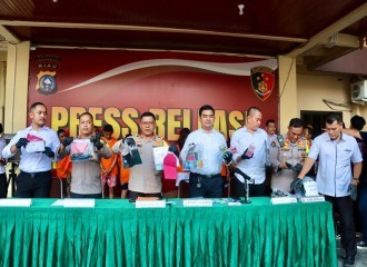 Satreskrim Polresta Pekanbaru Tangkap Pelaku Spesialis Hipnotis Antar Provinsi