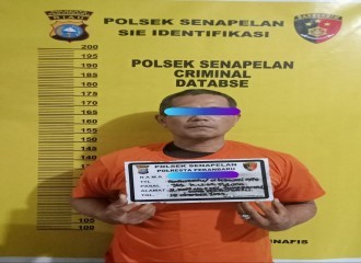 Curi Besi Pagar Pasar Higenis, 3 Pria Dibekuk Opsnal Senapelan