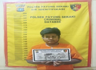 Pelaku Curat Tidak Berkutik Saat Digelandang Team Opsnal Ke Mapolsek Payung Sekaki