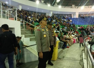 Pastikan Natal 2023 Aman, Kapolresta Pekanbaru Tinjau Perayaan Natal Agung Oikoumene 