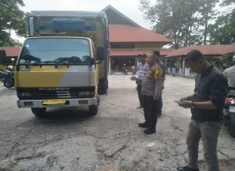 Rapat Pleno Terbuka Hasil Pemilu 2024 Di PPK Kec. Tuah Madani Sukses Digelar, Polsek Tampan Lakukan Pengamanan Dan Pengawalan