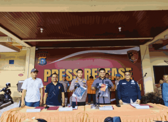 Jaringan Narkoba Antar Provinsi Terbongkar, Dua Pria Diciduk Polresta Pekanbaru