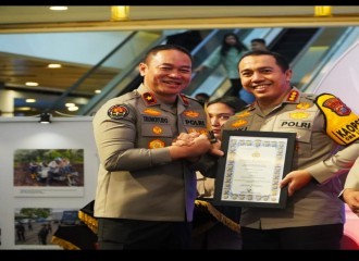 Polresta Pekanbaru Raih Predikat Terbaik 1 Mengamplifikasi Media Lokal Dan Nasional Dalam Satwil Polda Riau