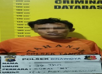 Tidak Lebih Dari Dua Minggu, Pelaku Pencurian Dengan Pemberatan (CURAT) DiKel. Binawidya Berhasil Ditangkap Diwilayah Hukum Polsek Binawidya Polresta Pekanbaru