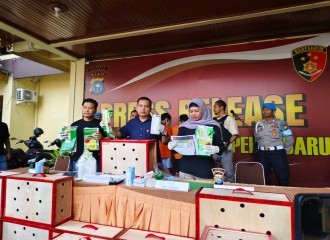 Penyelundupan Sabu Dengan Modus Disimpan Dalam Kandang Ayam Berhasil Diungkap Polresta Pekanbaru 