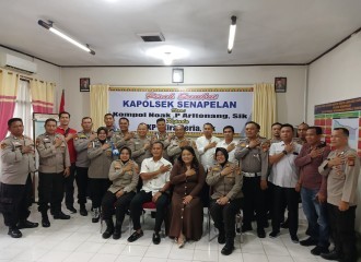 Kegiatan Pisah Sambut Kapolsek Senapelan, Dari Kompol Noak P. Aritonang, S.I.K Kepada AKP Akira Ceria, S.I.K., M.M.”Penuh Rasa Haru Dalam Perpisahan