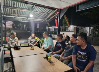 Polresta Pekanbaru Gelar Kunjungan Satkamling, Pererat Kemitraan Dengan Masyarakat