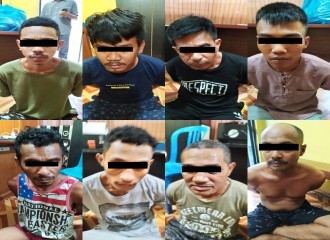 POLRESTA PEKANBARU RINGKUS PELAKU PENYERANGAN PETUGAS DAN PENGRUSAKAN MOBIL DINAS KANWIL DITJEN BEA CUKAI RIAU