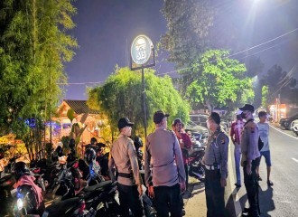 Polsek Limapuluh Laksanakan KRYD, Antisipasi C3 Dan Gangguan Kamtibmas