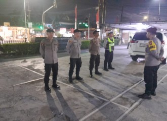 Polsek Limapuluh Laksanakan KRYD, Antisipasi C3 Dan Gangguan Kamtibmas Di Wilayah Hukum