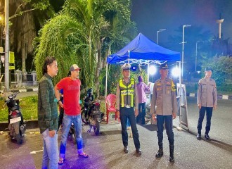 Polsek Limapuluh Laksanakan KRYD, Cegah C3 Dan Gangguan Kamtibmas Di Wilayah Hukum Polsek Limapuluh