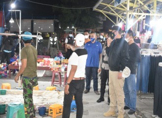 KAPOLRESTA PEKANBARU TERUS GENCAR MEMBERIKAN HIMBAUAN PROTOKOL KESEHATAN DAN LARANGAN MUDIK 2021
