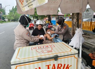 Polresta Pekanbaru Gencarkan Patroli, Ingatkan Warga Larangan Membakar Lahan