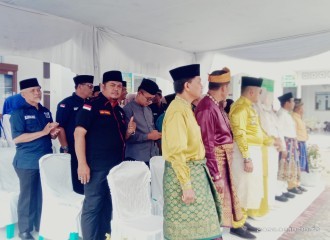 Bhabinkamtibmas Hadiri Pembukaan MTQ Tingkat Kelurahan Maharatu